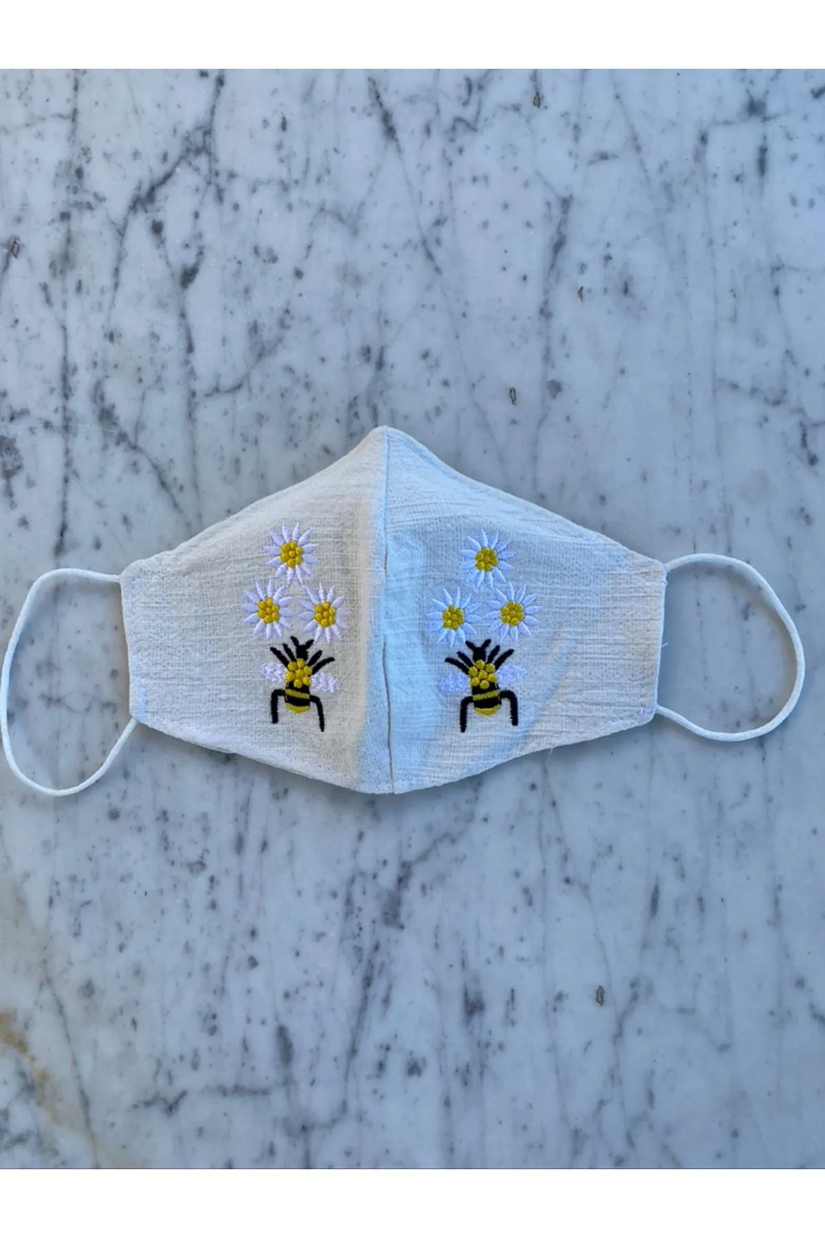 RENKTE NAKIŞ İŞLEMELİ K.MASKE&AKSESUAR
