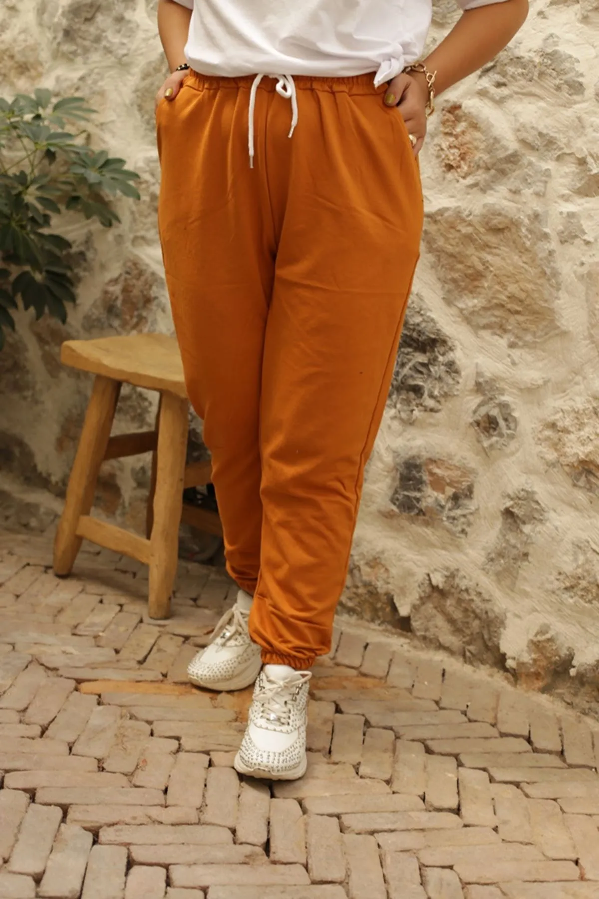 RENKTE BAĞCIKLI GENİŞ KESİM TABA EŞOFMANALTI