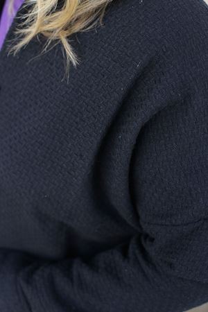 RENKTE GENİŞ KESİM SİYAH GÖMLEK&CEKET