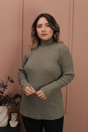 RENKTE BALIKÇI YAKA STANDART HAKİ KAŞKORSE TRİKO