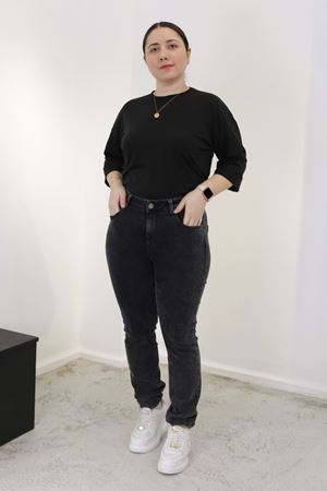 RENKTE BÜYÜK BEDEN BATTAL KOT PANTOLON