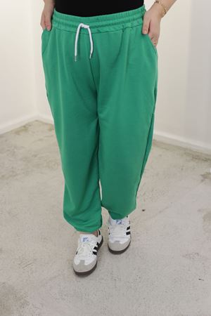 RENKTE BATTAL YEŞİL EŞOFMAN ALTI