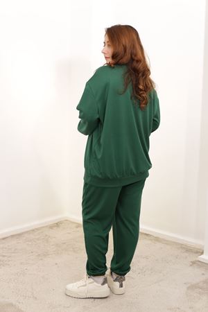 RENKTE ÖZEL ÜRETİM ÖZEL KUMAŞ BATTAL ZÜMRÜT TAKIM