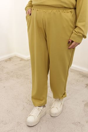 RENKTE ÖZEL ÜRETİM ÖZEL KUMAŞ BATTAL BEDEN HARDAL SPOR TAKIM