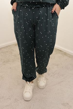 RENKTE BÜYÜK BEDEN FRANSIZ KADİFE TEK ALT