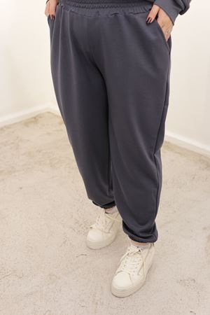 RENKTE BÜYÜK BEDEN FÜME EŞOFMAN ALTI