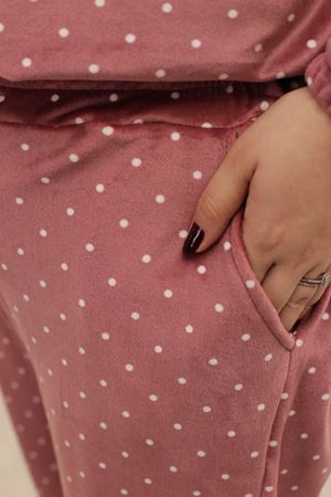 RENKTE BÜYÜK BEDEN FRANSIZ KADİFE TEK ALT