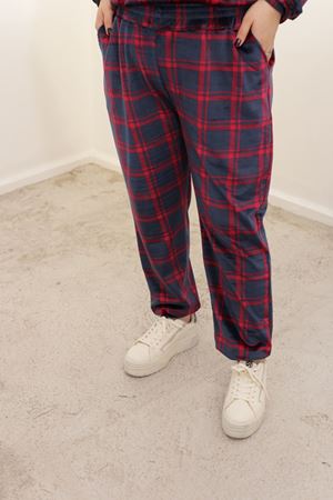 RENKTE BÜYÜK BEDEN FRANSIZ KADİFE TEK ALT