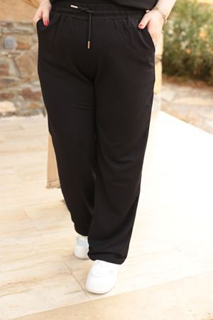 RENKTE BÜYÜK BEDEN ALT ÜST BASİC TAKIM