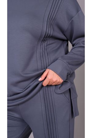 RENKTE BÜYÜK BEDEN FÜME EŞOFMAN TAKIMI