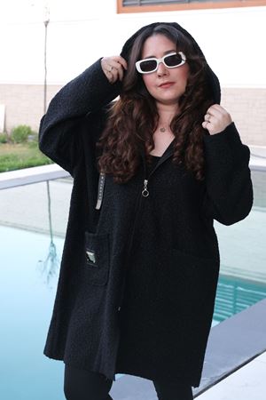 RENKTE BÜYÜK BEDEN BUKLET KUMAŞ GENİŞ KESİM MONT & CEKET