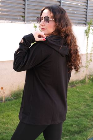 RENKTE BÜYÜK BEDEN İKİ İPLİK CEPLİ CEKET & HIRKA