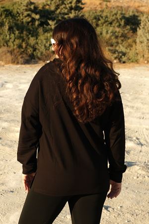 RENKTE BÜYÜK BEDEN SİYAH CEKET