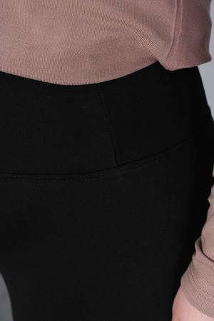 RENKTE BÜYÜK BEDEN KORSE ETKİLİ SİYAH ÇELİK TAYT