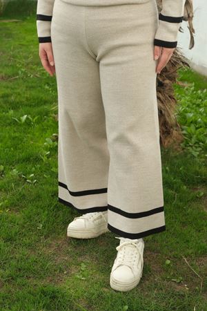 RENKTE BÜYÜK BEDEN ESNEK TRİKO TAKIM