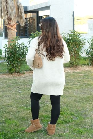 RENKTE KALIN KREM HIRKA & CEKET