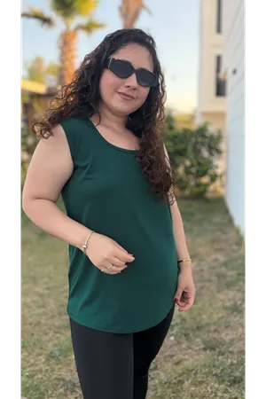 RENKTE ÖZEL ÜRETİM BÜYÜK BEDEN ZÜMRÜT KALIN ASKILI ATLET