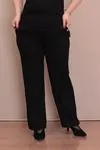 RENKTE ŞAL PAÇA SİYAH PANTOLON