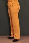 RENKTE SARI ESNEK PANTOLON