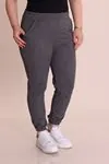 RENKTE ÇİZGİLİ PAÇASI LASTİKLİ PANTOLON