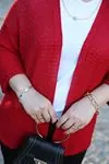 RENKTE MERSERİZE KIRMIZI HIRKA