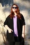 RENKTE CEPLİ SİYAH KALIN HIRKA