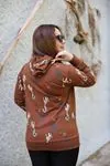 RENKTE DESENLİ CEPLİ SWEAT