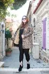 RENKTE İÇİ KÜRKLÜ LEOPAR DESEN TASARIM MONT&KABAN