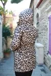 RENKTE İÇİ KÜRKLÜ LEOPAR DESEN TASARIM MONT&KABAN