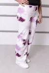 RENKTE DESENLİ İSPANYOL PANTOLON