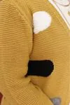 RENKTE PUANLI RENKLİ HARDAL HIRKA&CEKET