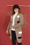 RENKTE PUANLI RENKLİ VİZON HIRKA&CEKET