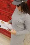 RENKTE TRİKO GRİ TUNİK&ELBİSE