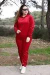 RENKTE BORDO KADİFE TAKIM