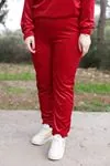 RENKTE BORDO KADİFE TAKIM