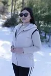 RENKTE PELUŞ KREM YELEK