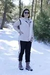 RENKTE PELUŞ KREM YELEK