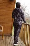 RENKTE DESENLİ KADİFE TAKIM