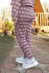 RENKTE DESENLİ  ORJİNAL MARKA PEMBE TAKIM