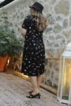 RENKTE ESNEK ELBİSE
