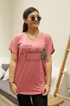RENKTE BASKILI LEOPAR CEPLİ PUDRA BLUZ