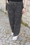 RENKTE DESENLİ ESNEK KAŞKORSE PANTOLON
