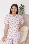 RENKTE BATTAL PİJAMA TAKIMI