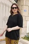 RENKTE ALT DESENLİ ESNEK TAKIM
