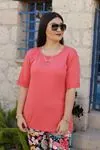 RENKTE ALT DESENLİ ESNEK TAKIM