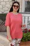 RENKTE ALT DESENLİ ESNEK TAKIM