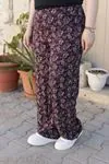 RENKTE DESENLİ DOKUMA STANDART PANTOLON