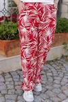 RENKTE DESENLİ DOKUMA STANDART PANTOLON