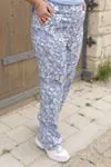 RENKTE DESENLİ DOKUMA STANDART PANTOLON