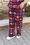 RENKTE GENİŞ KESİM DESENLİ HELEN TAKIM